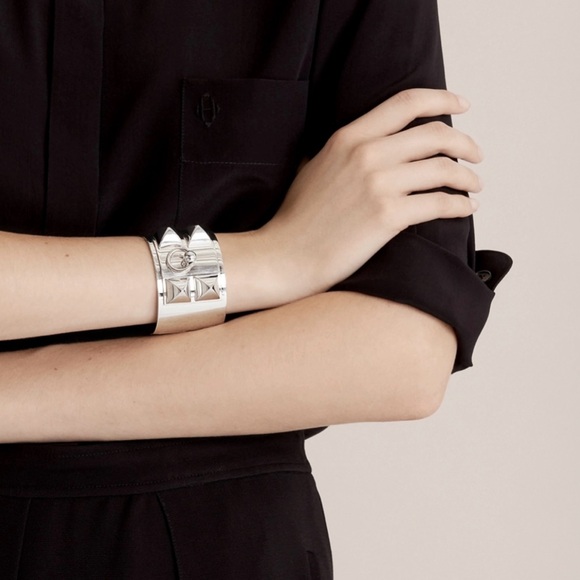 ✨BRAND NEW ✨💯% AUTHENTIC HERMES COLLIER DE CHIEN BRACELET - Picture 6 of 6